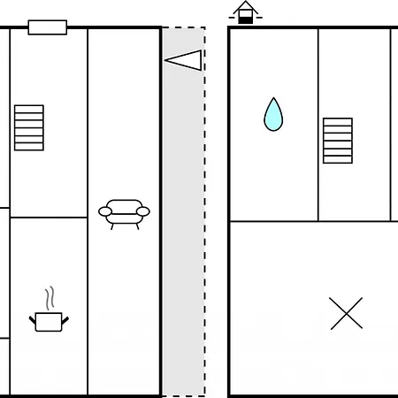 Lejlighed Two-bedroom In *